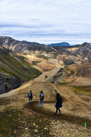 Hiking in iceland